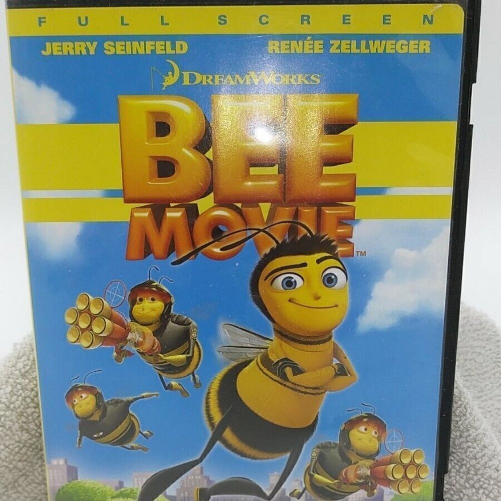 Bee Movie DVD 2007 Animation Family Children Jerry Seinfeld, Renée Zellweger
